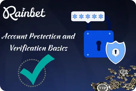 Rainbet casino security settings and identity verification process