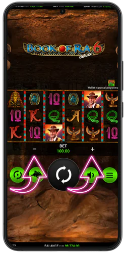 Book of Ra slot change bet