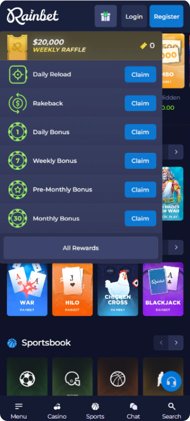 Rainbet promo